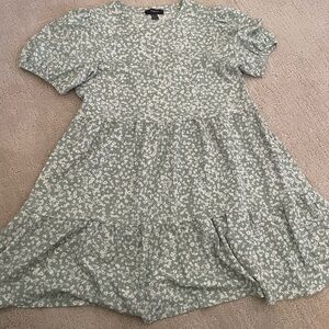 Primark Sage Green Floral Top